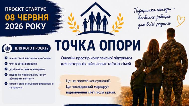 Онлайн-проєкт “Точка Опори”